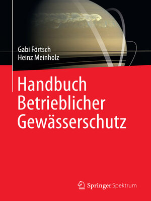 cover image of Handbuch Betrieblicher Gewässerschutz